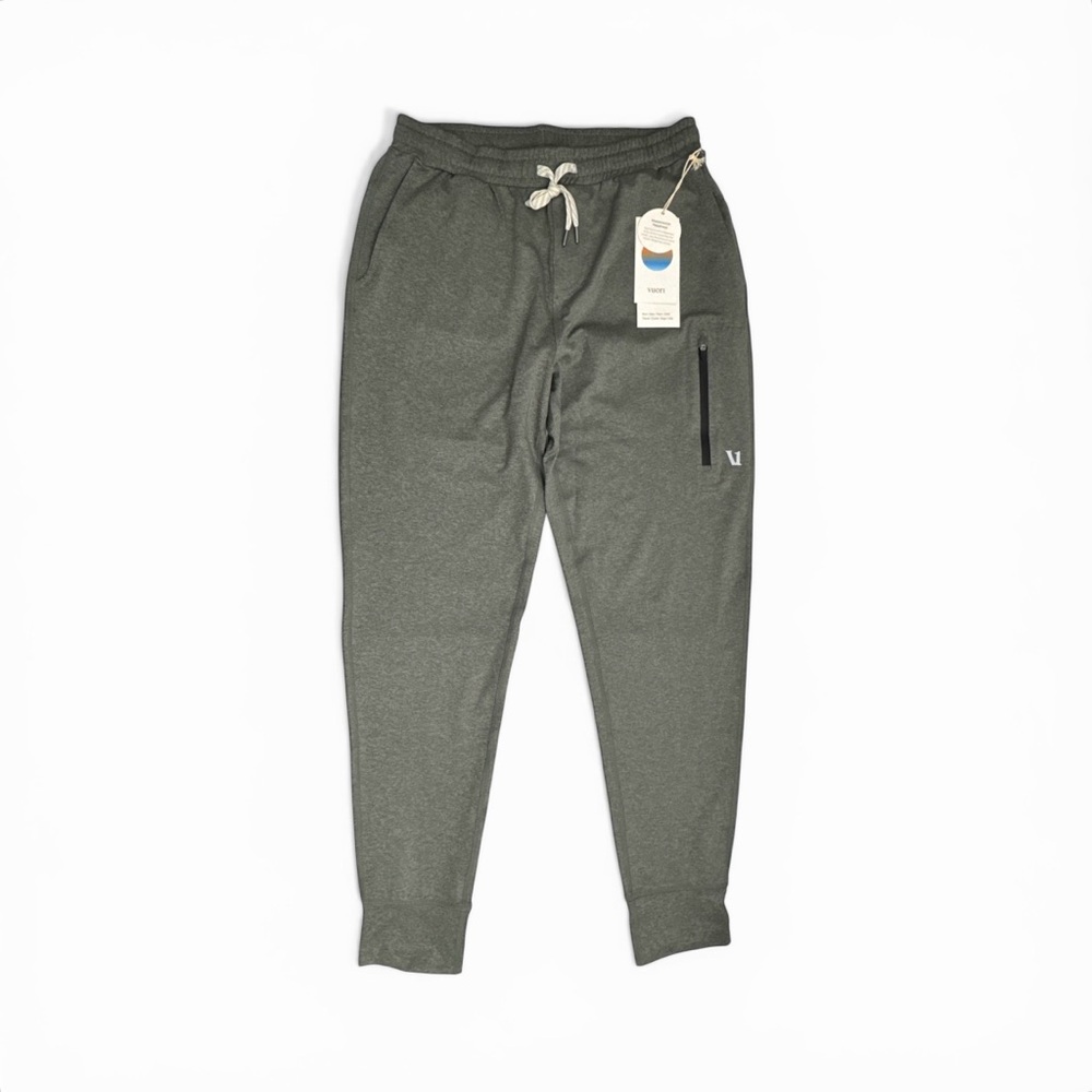 Vuori Men’s Size Small Sunday Performance Jogger Pant Dusty Pine Heather Green